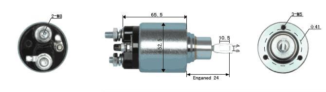 GENUINE QUALITY BOSCH SOLENOID SWITCH FITS FORD 12V 1371 1986SE1677 138763