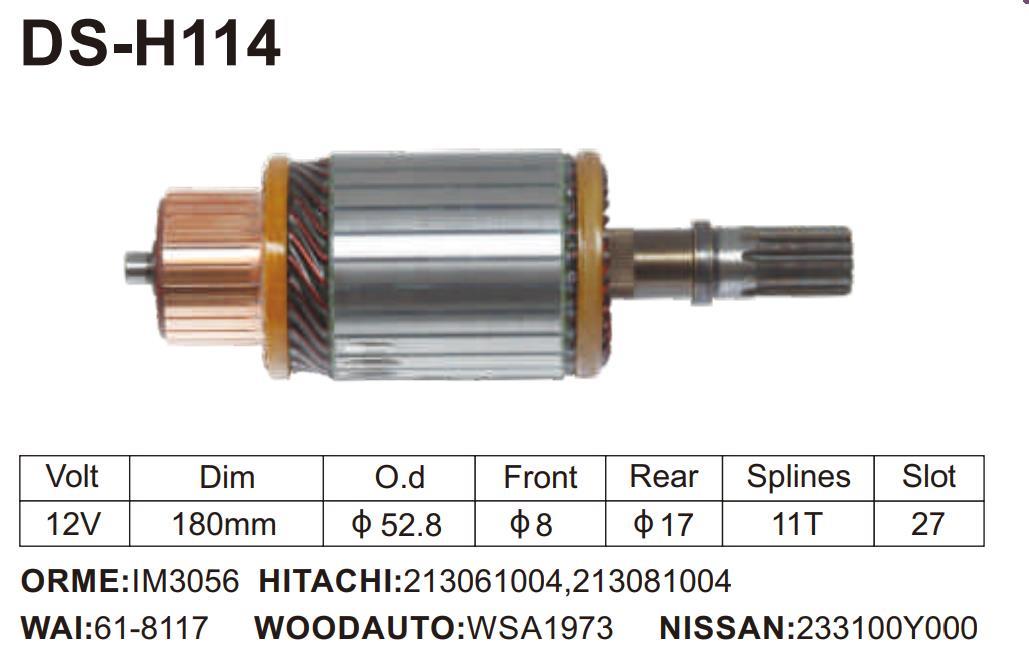 IM3056 BOSCH SERIOUS ARMATURE 12V
