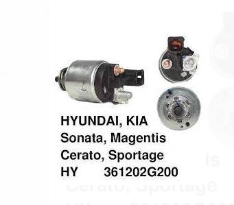 GENUINE QUALITY SOLENOID SWITCH FITS HYUNDAI KIA FOR 12V 335722 361202G200 3612003601